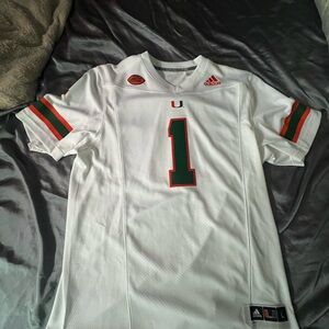 Miami hurricane football jersey